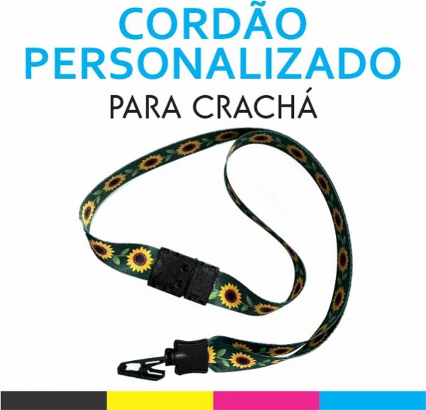Cordão Para Crachá Personalizado