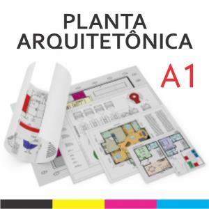 Planta Arquitetônica Monolúcido 75g A1 4x0   