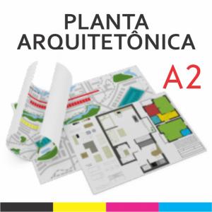 Planta Arquitetônica Monolúcido 75g A2 4x0   