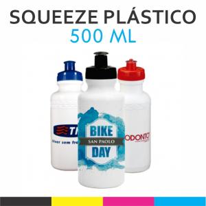 Squeeze Plástico  500ml   Transfer Laser 